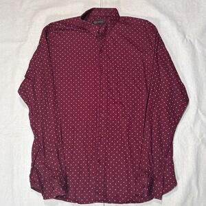 Versace V2 Classic Shirt Men Button Up XXL AOP Fits Like a L